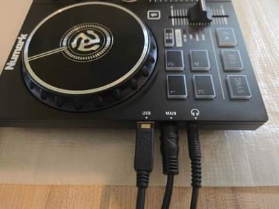 A picture of Numark Party Mix II Double Deck DJ Controller Black