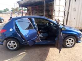 A picture of neatly USED PEUGEOT 206 MANUAL DRIVE Normal hand Duty Dvd