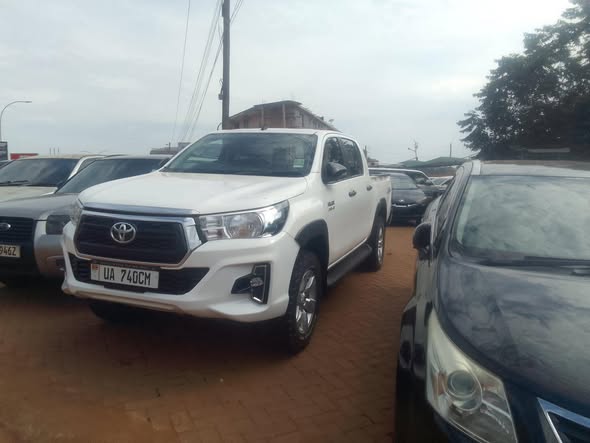 A picture of Toyota hilux model 2015 call 0708757454 or whatap0788085678