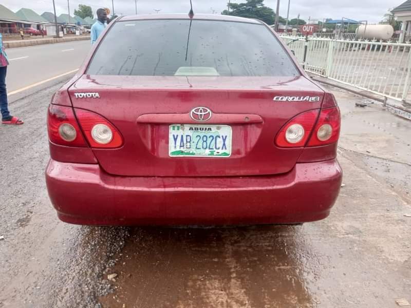 A picture of Corolla 07 FLASHED ON FIRSTBODY Dm or Call 07063306085 Price
