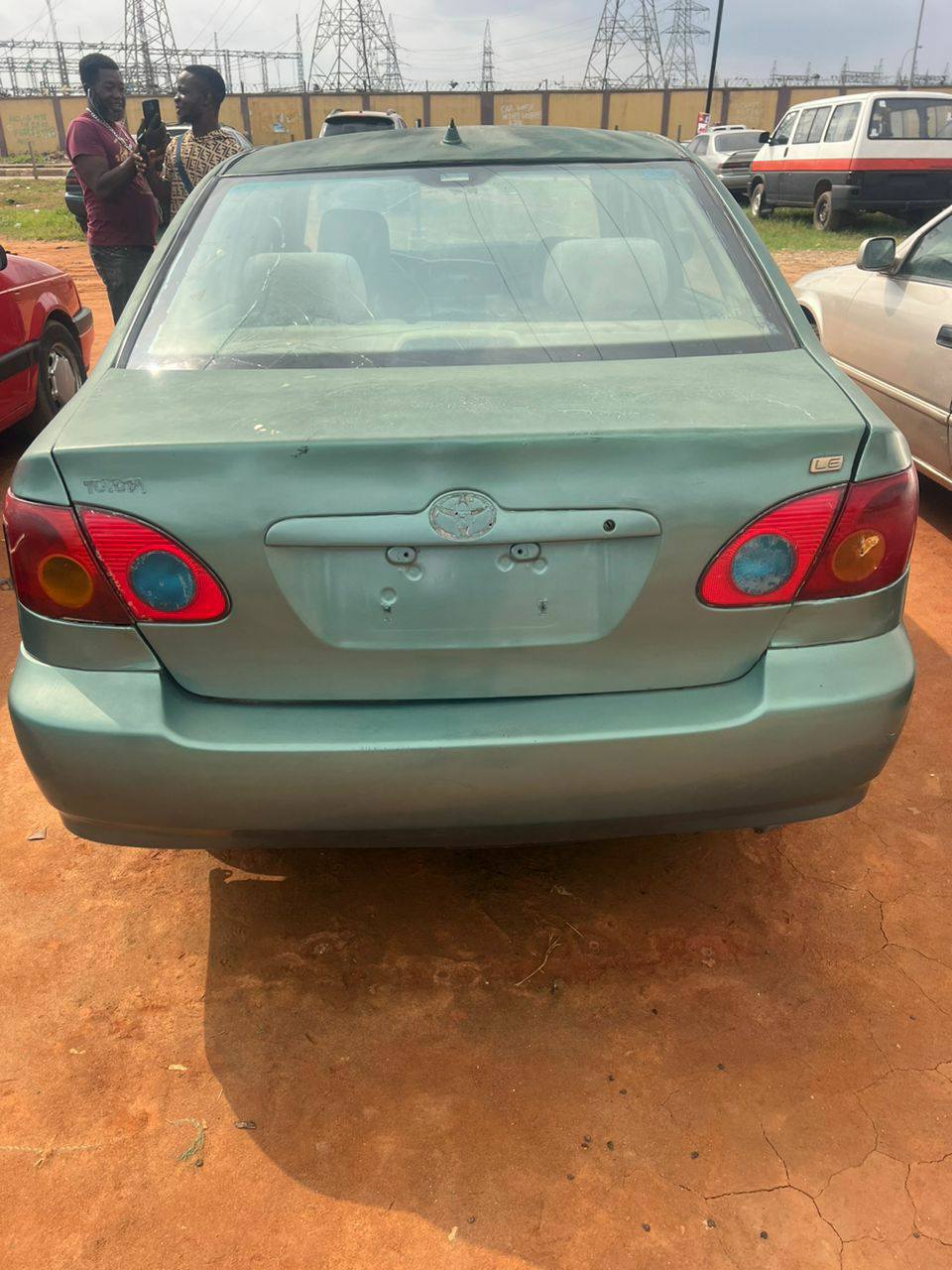 A picture of E don Land Again Ooooo Toyota Corolla 2004 Engine and