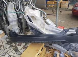A picture of Toyota RAV4 2017 back bumper