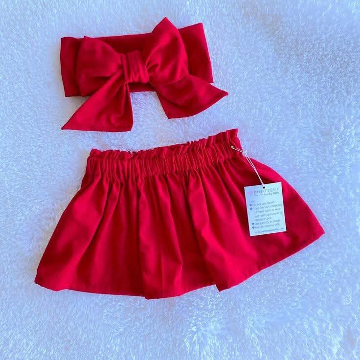 A picture of Beautiful baby girl skirts
