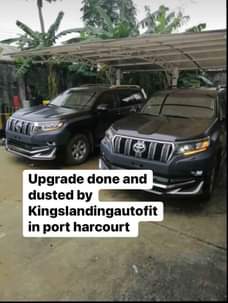 A picture of Prado 2020 upgrade kits