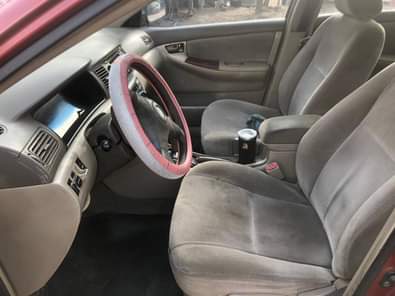 A picture of Corolla 05 engine tapping gear n ac working perfect going