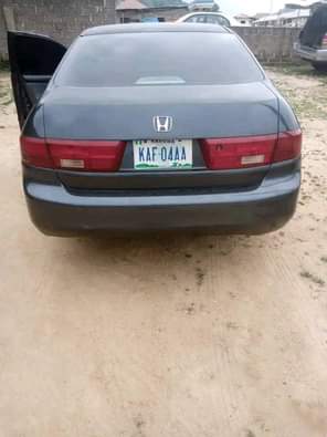 A picture of Honda Accord 2004 First body 2M Okene Kogi State Call