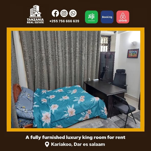 A picture of Master room available for rent in Dar Es Salaam 0756666639
