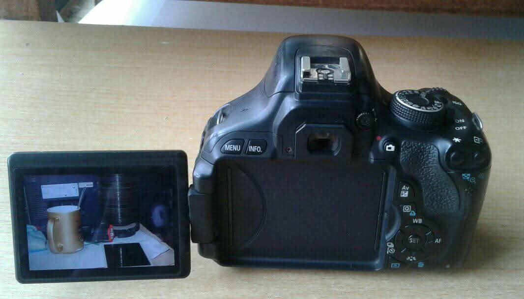 A picture of Canon 600D