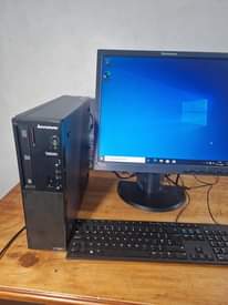 A picture of Lenovo desktop Computer Core i3
