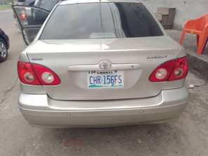 A picture of 2006 Toyota corolla nothing to fix everything is working going