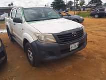 A picture of Toyota Hilux model 2014 For sale price is 12 million