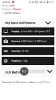 A picture of Benco y40 32gb 1 gb ram 5MP