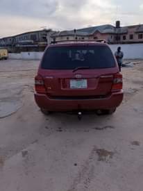 A picture of Registered Toyota Highlander 2007 model