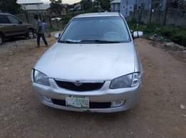 A picture of Mazda 323 4 sale Clean body and clean Interior Sound