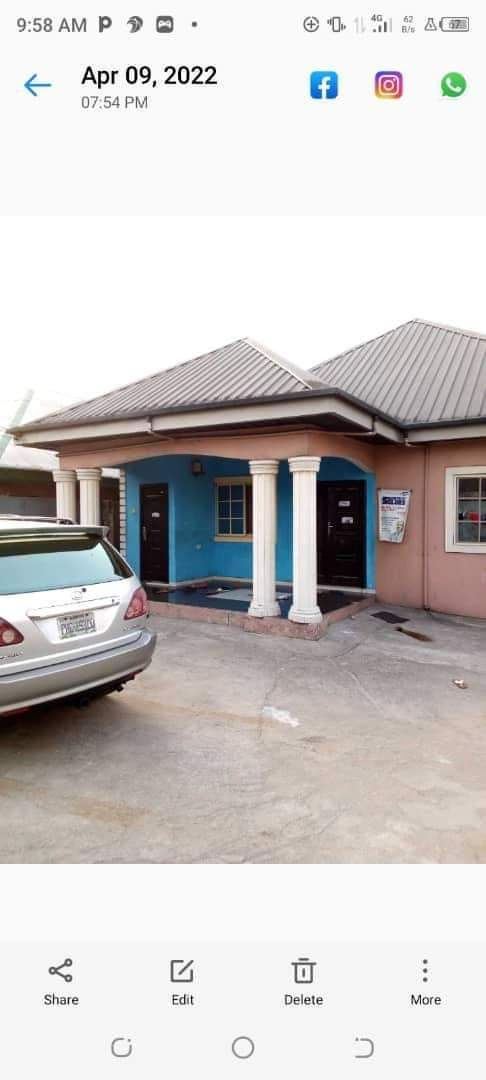 A picture of House property for sale Location Ph Rukpokwu 5bedrom duplex and