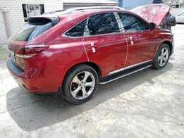 A picture of Toyota Lexus rx350 2012 first flash and first body nothing