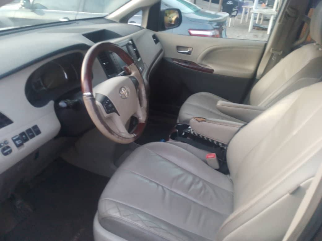 A picture of FOREIGN USED 2012 LIMITED EDITION TOYOTA SIENNA FULLEST OPTION WITH