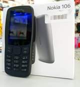 A picture of Nokia 106 mpya full box kwa elfu 27 tuu 0782605797