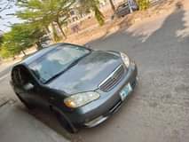 A picture of Distress Toyota Corolla 2004 model 08147120247 gw