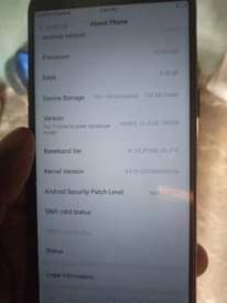 A picture of Oppo A83t 128gb 6gb ram at 135 000 minor crack