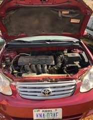 A picture of Toyota Corolla 2004 model Everything is working perfectly Location Abuja
