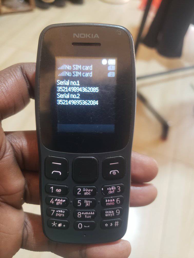 A picture of Nokia 106