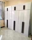 A picture of Wardrobes MDF material and Hard Wood material.