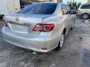 A picture of DISTRESS DISTRESS DISTRESS Corolla 2012 direct Engine is tapping at