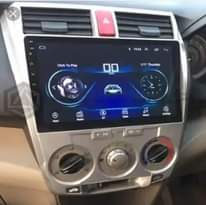 A picture of Android screen and sound system in cars