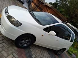 A picture of Toyota spacio old