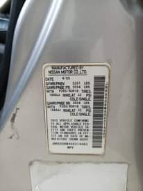 A picture of Infinity FX35 2005 Model