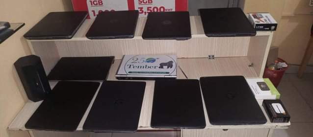 A picture of Laptop and accessories