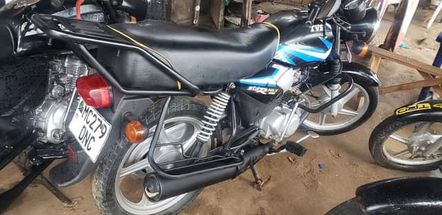 A picture of Tvs star 125 hlx kali sana haina tatizo lolote imetunzwa