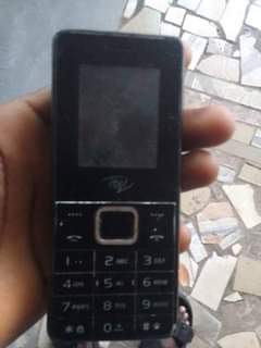 A picture of Itel botten phone 