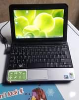 A picture of Dell mini laptop