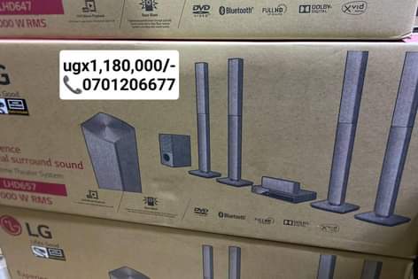 A picture of LG hometheatres