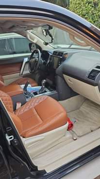 A picture of 2019 Toyota Prado V6 engine few months used first body
