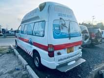 A picture of AMBULANCE ON SALE WITH FULL PACKAGE MEDICAL SYSTEM WORKING PERFECTLY