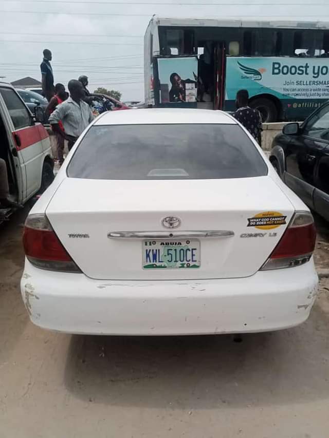 A picture of Registered Toyota camry 04 model complete first body everything is