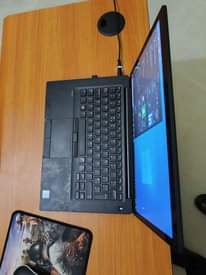 A picture of Dell latitude laptop