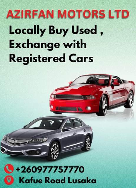 cars for sale in lusaka