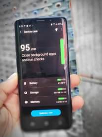 A picture of samsung s9