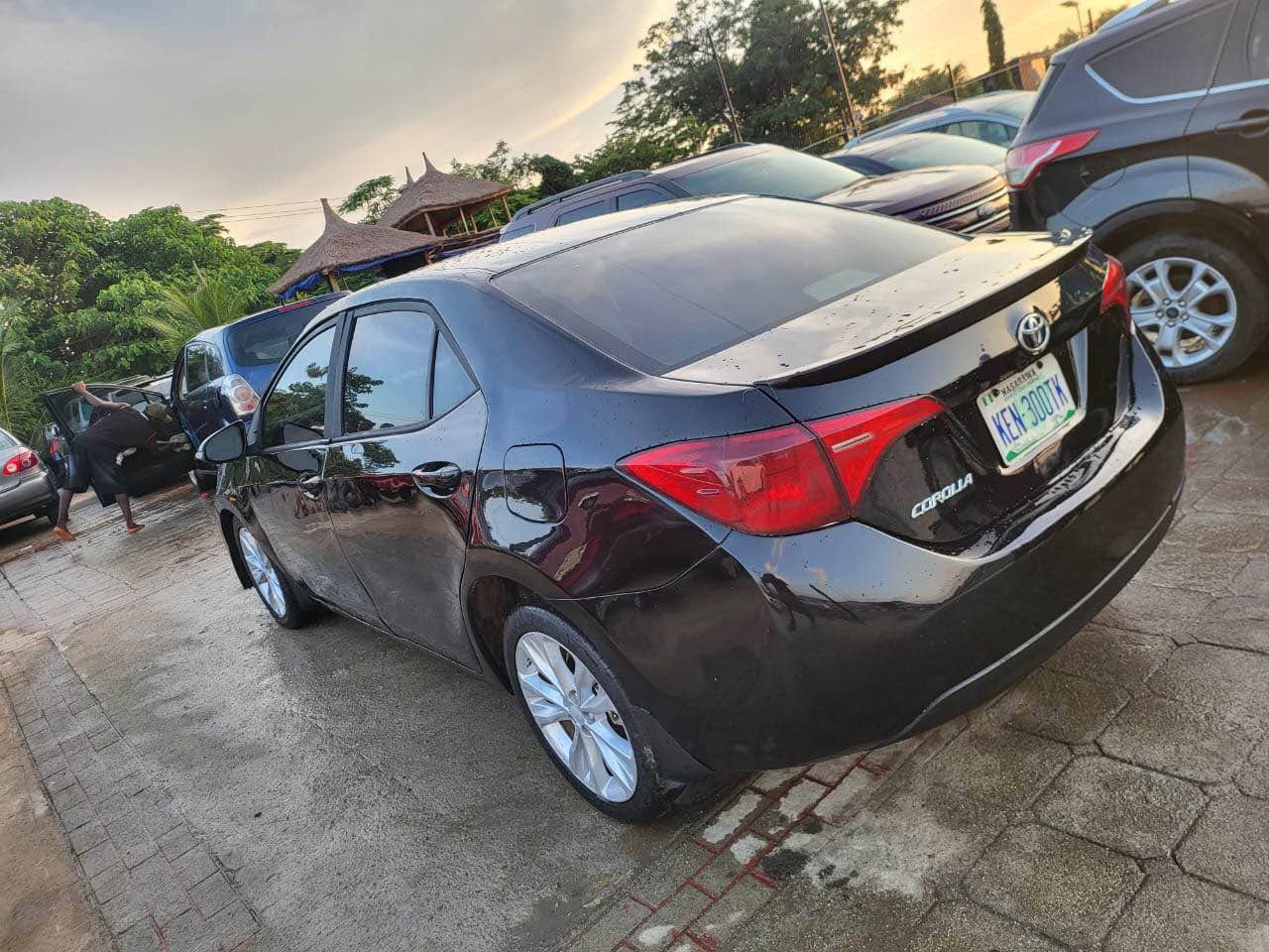 A picture of 2017 Toyota corolla with super sound untampered engine transmission and