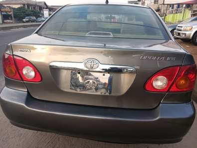 A picture of TOYOTA COROLLA 2006 MODEL FIRST BODY ABSOLUTELY SOUND ENGINE GEAR