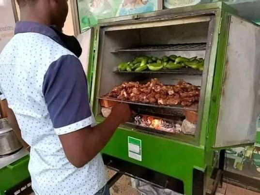 A picture of HYBRID SOLAR CHARCOAL STOVE