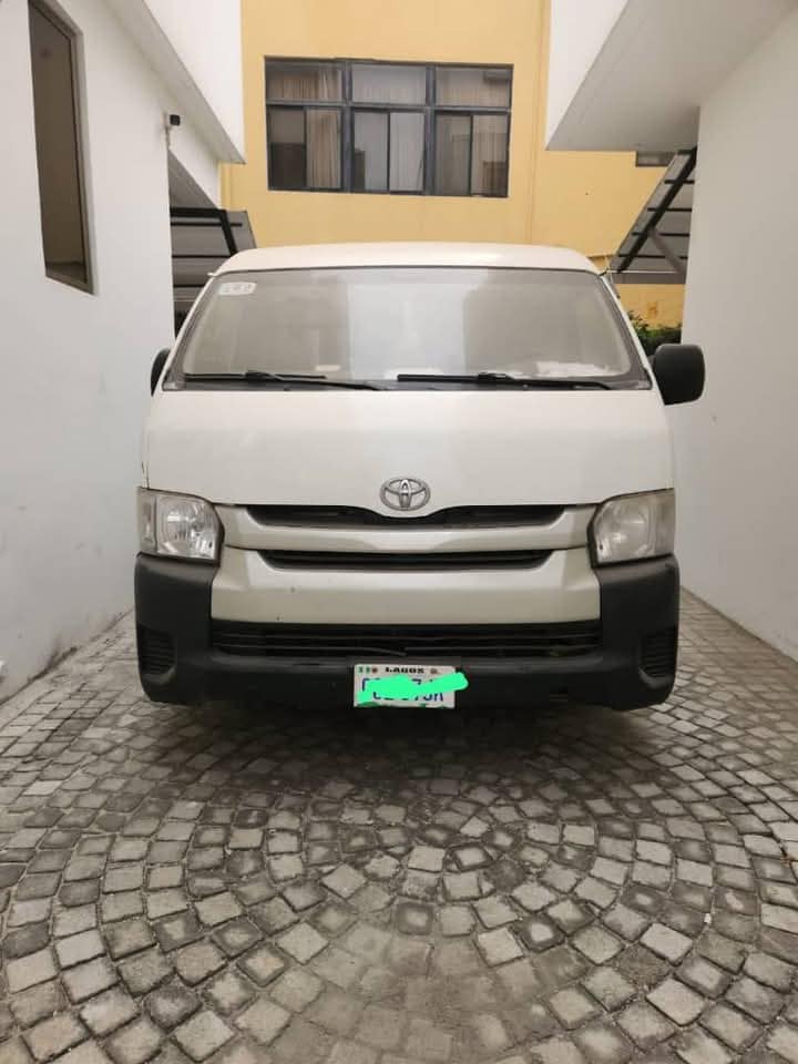 A picture of TOYOTA HIACE REGISTERED