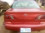 A picture of Baby corolla Fuel economy car Sound engine and gear Fault