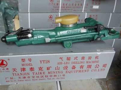 A picture of Jackhammer Rock drilling