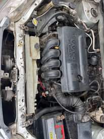 A picture of Corolla 2004 everything working fine
