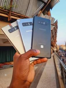 A picture of Samsung galaxy Note 8